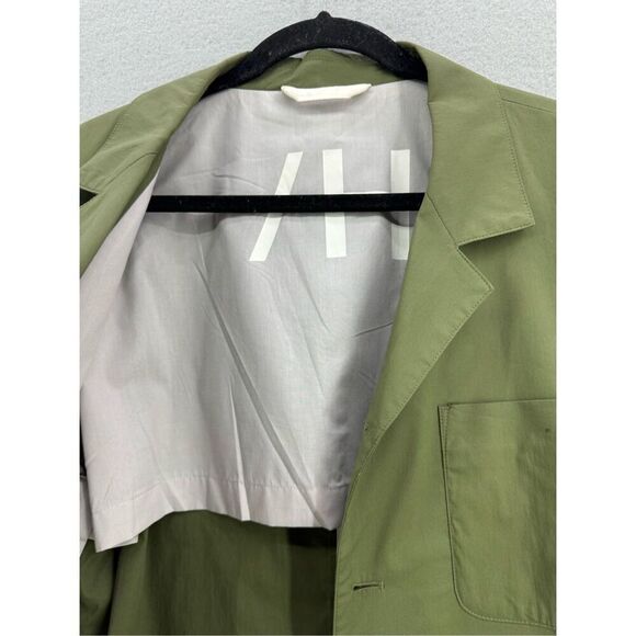 Selected Homme Mens Green Organic Cotton Blend Holdo Hybrid Blazer Jacket 44R - Picture 9 of 15